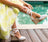 Gwen Frayed Closed Toe Lace Up Espadrille Alternate View