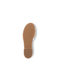 Amalfi Raffia and Leather Flat Sandal